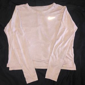 Lavender Athletic Long Sleeve Shirt